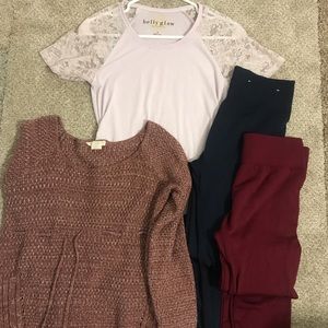 Maternity clothes bundle *size s-m*